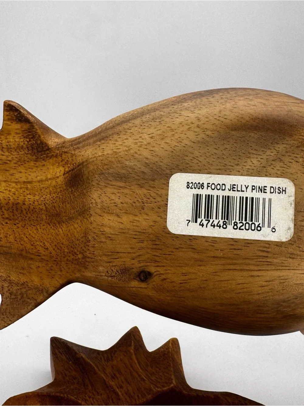 Wooden Pineapple Snack Bowls - Brown